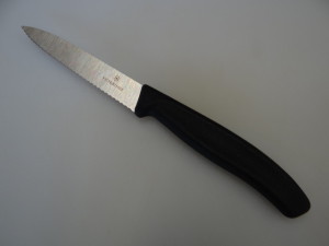 波刃ペティナイフ 約24cm わずらわさ ①