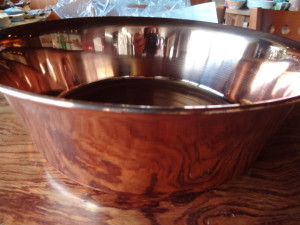 銅洗い桶32cm横 (2)